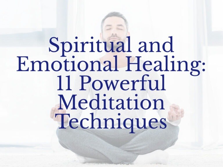 Curated visual reference: Spiritual And Emotional Healing 11 Powerful Meditation Techniques Photo Inspiration